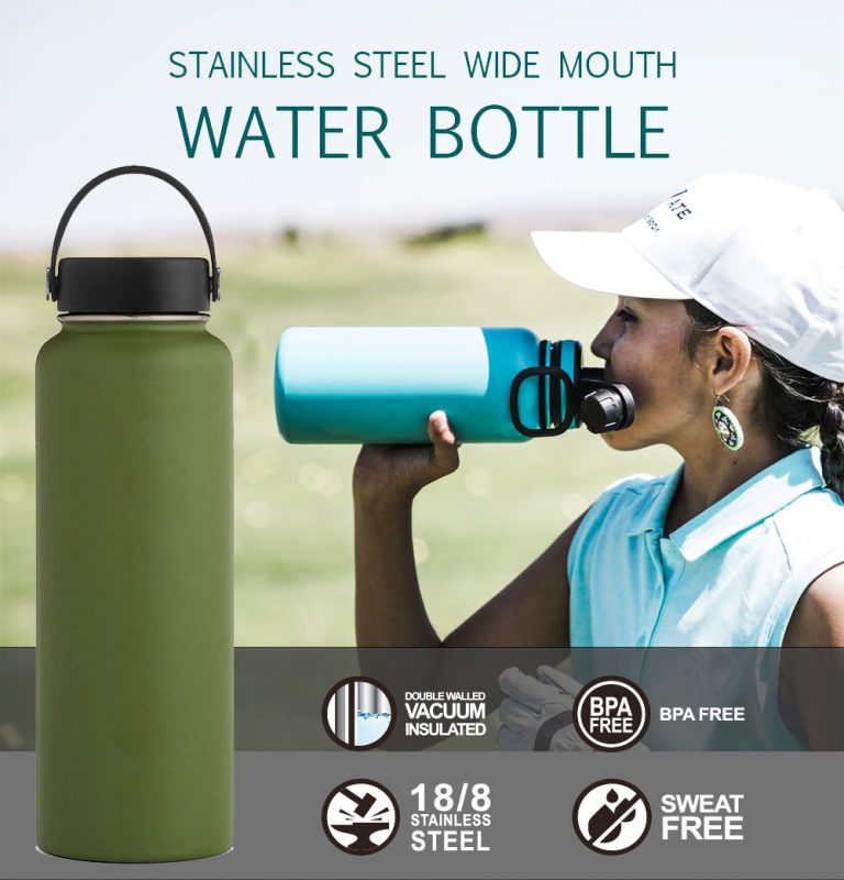 Best wholesale 32 oz sport stainless steel water bottle 2022