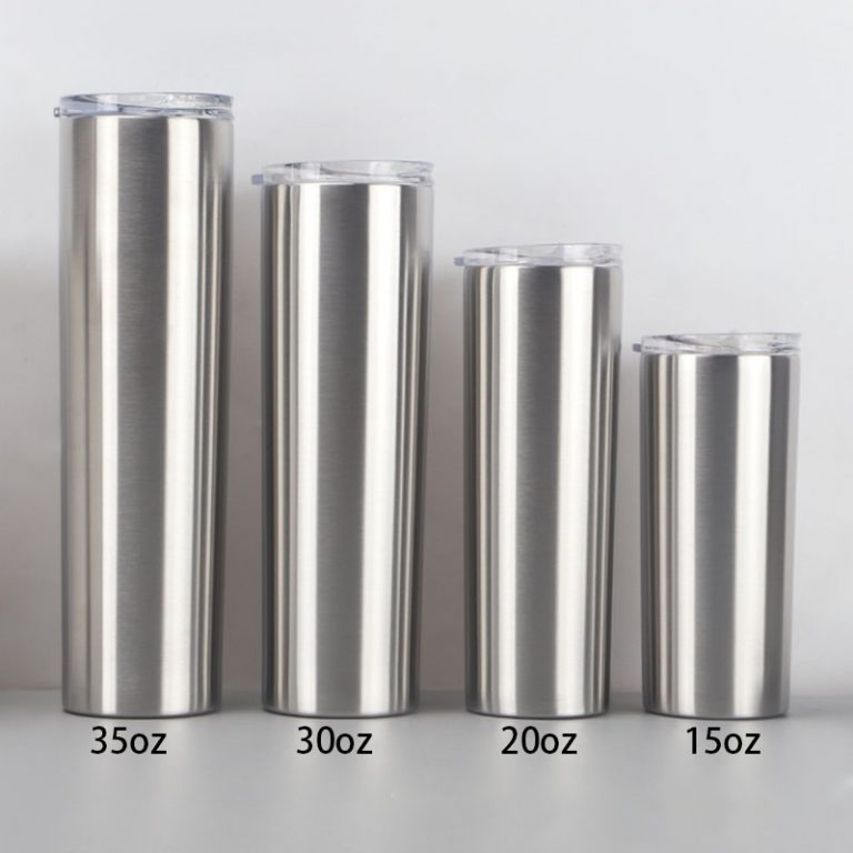 Best Wholesale 20oz sublimation stainless steel silver tumblers with straw sublimation blanks| Ohwayflask